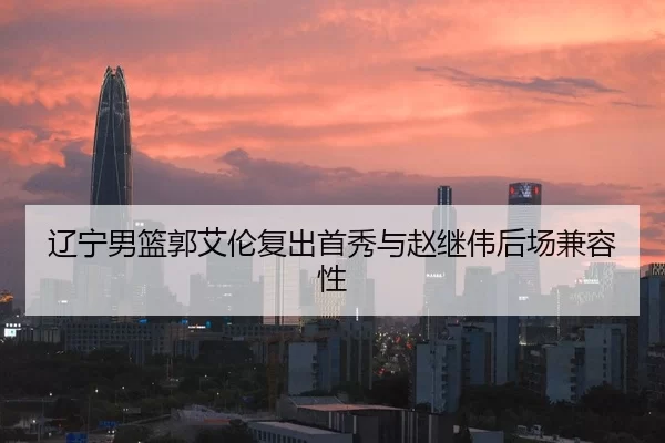 辽宁男篮郭艾伦复出首秀与赵继伟后场兼容性